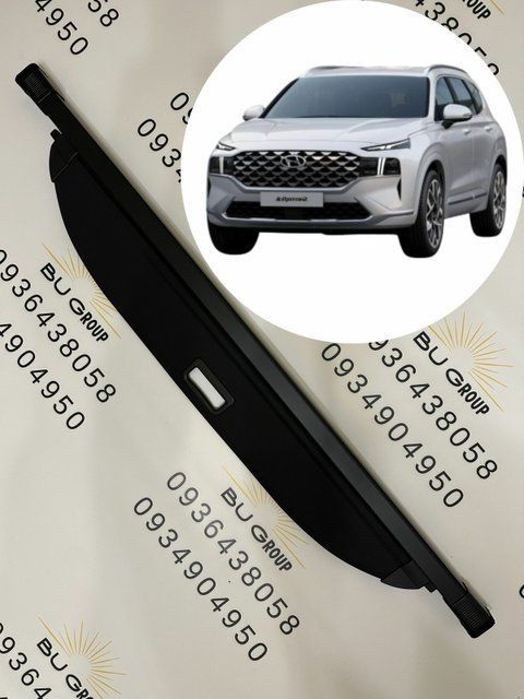 Шторка багажника Hyundai Santa Fe 2018 2019 2020 2021 2022 2023 S2F15AU000 четверте покоління поличка ролет полка полиця Hyundai Santa Fe 2018-2023 фото