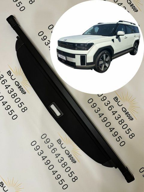 Шторка багажника Hyundai Santa Fe MX5 2024 2025 2026 2027 R6F15AU000 п'яте покоління поличка ролет полка Hyundai Santa Fe MX5 2024-2026 фото