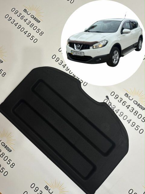 Полиця багажника Nissan Qashqai 2008 2009 2010 2011 2012 2013 2014 2015 79910JD00C перше покоління поличка ролет полка Nissan Qashqai 2008-2015 фото